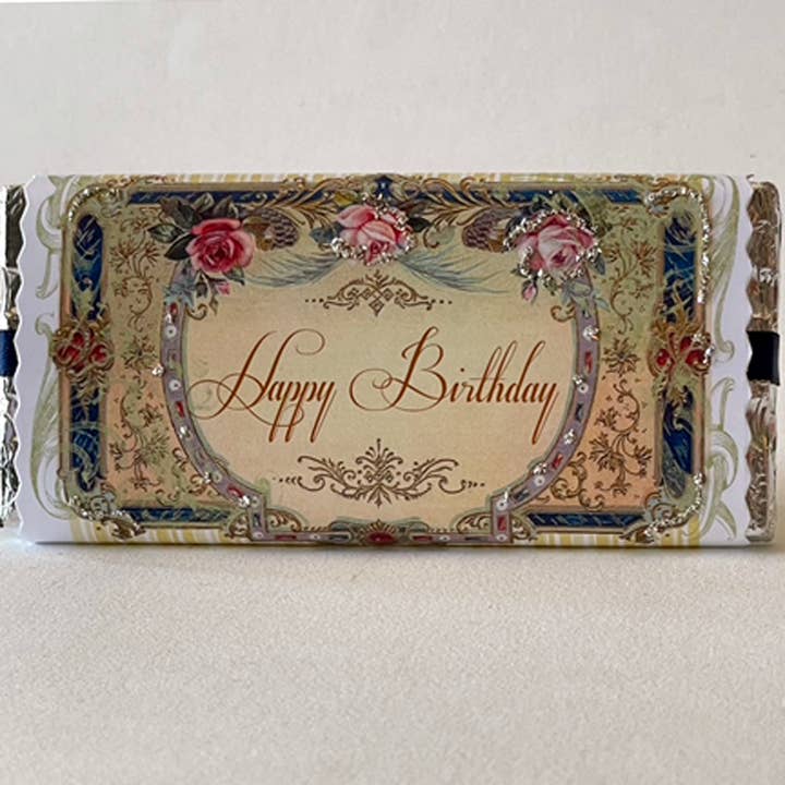 Nelda Barchers Glitter Cards - Wholesale Chocolate Bar - Chocolate Bars