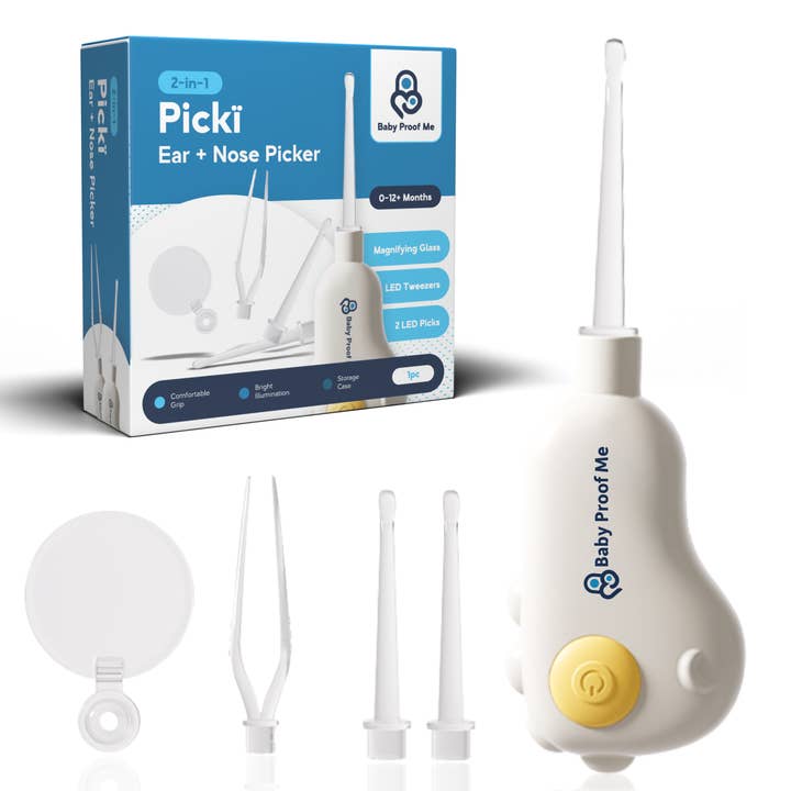Baby Proof Me | Pickï 2-in-1 Baby Neusreiniger & Oorreiniger voor wholesale door Baby Proof Me