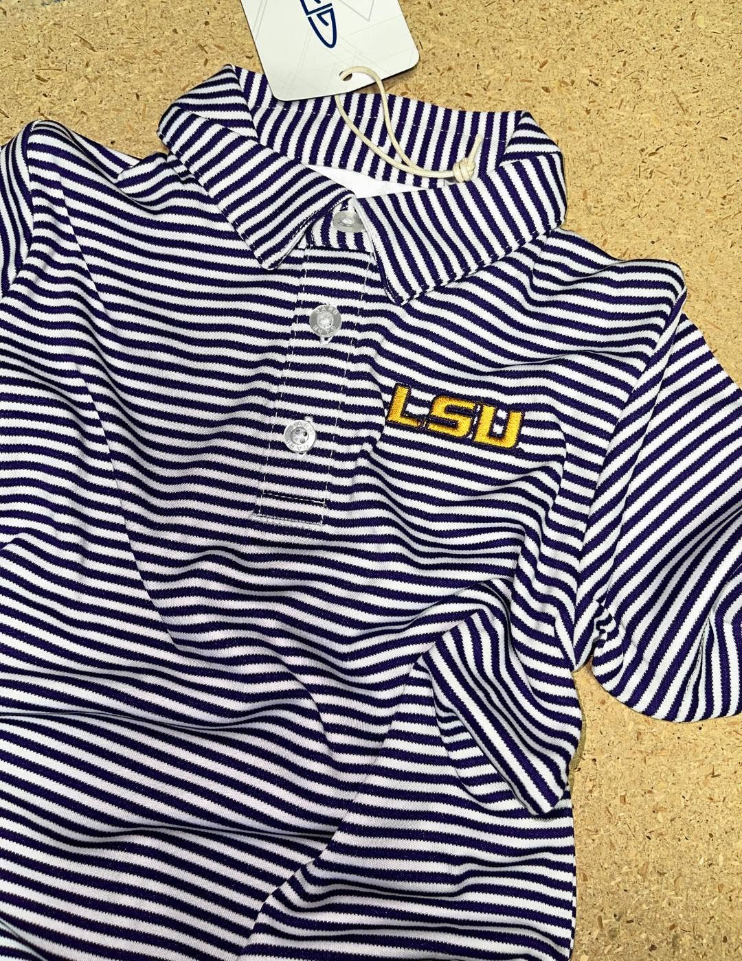 Garb, Inc. - Wholesale Clothing Set - Baby - LSU Tigers Toddler Boys' Polo1