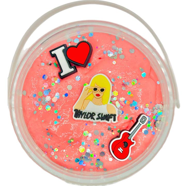 Decorated Dough - Wholesale Putty/Slime - Kids - Taylor Swift Swifty Slime Red