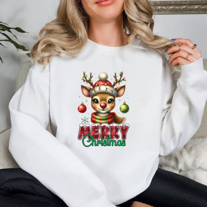 Fijne Kerstmis Sweater voor wholesale door Londas Tees and Tumblers