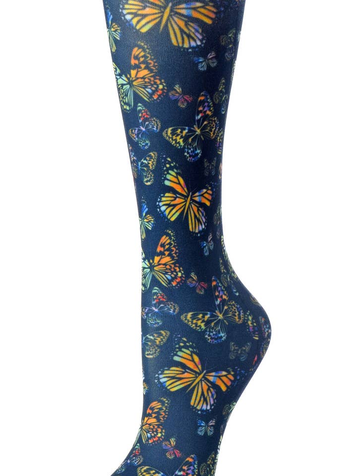 Black Butterfly - Cutieful Compression Socks for wholesale by Cutieful