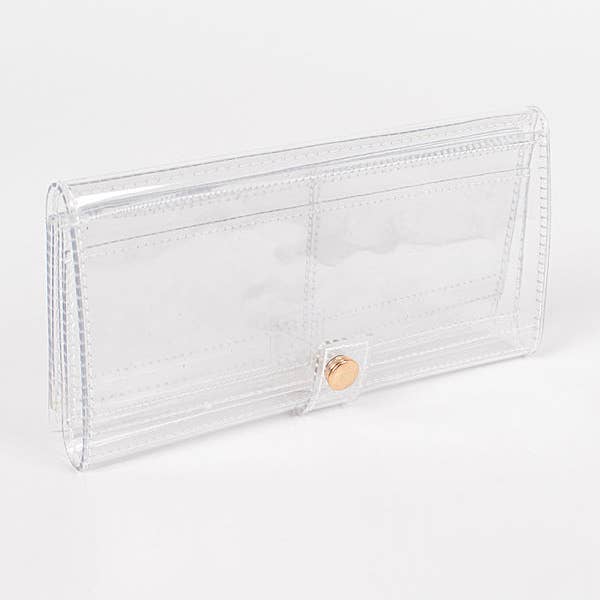 Apparel Candy - Wholesale Wallet - Women's - 3422 Clear - Pack of 3