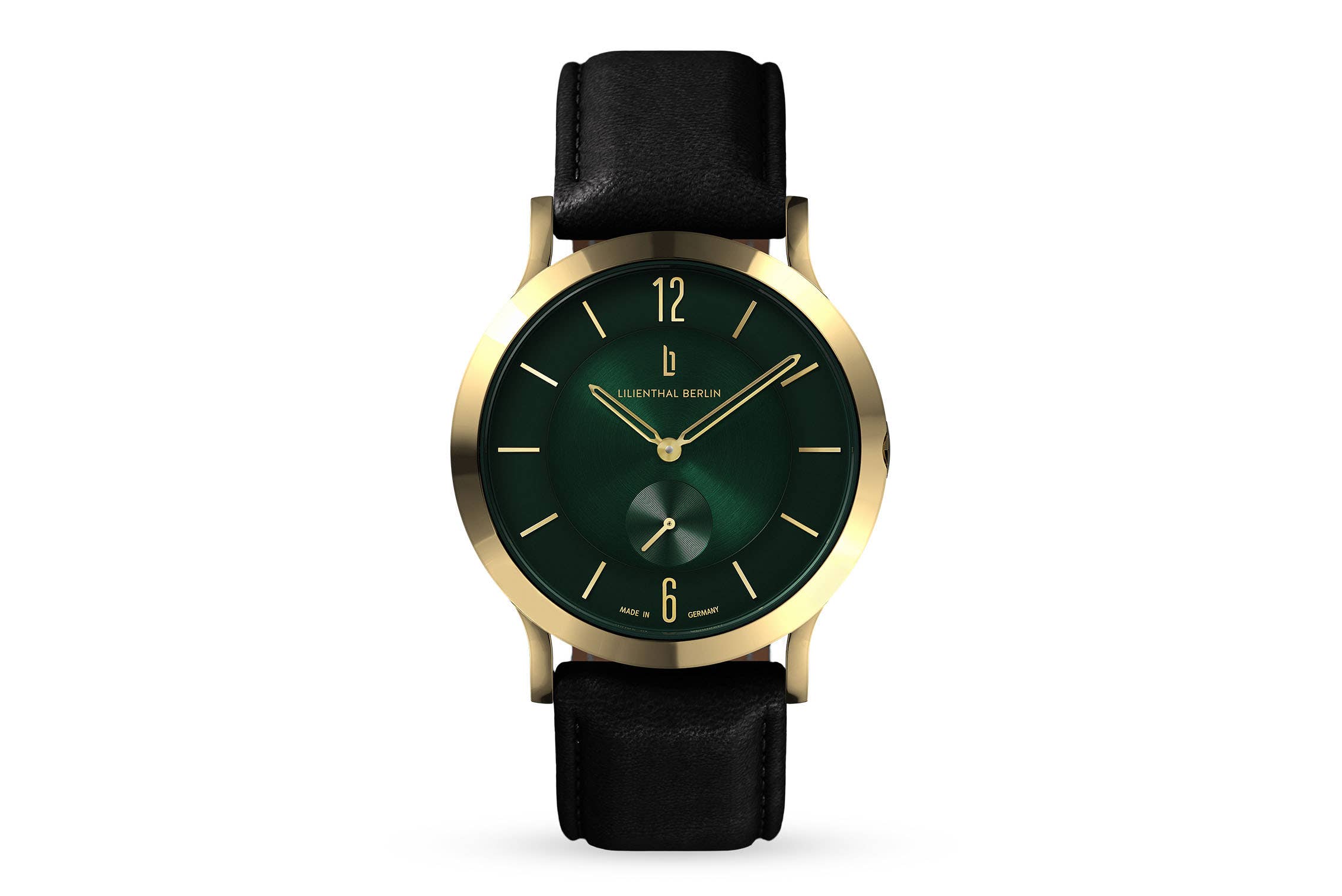 Lilienthal Berlin – Relógio de pulso - Homem por atacado – O clássico ouro verde9