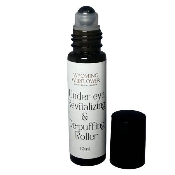 Under-Eye Revitalizing & De-puffing Roller for wholesale by Wyoming Wildflower