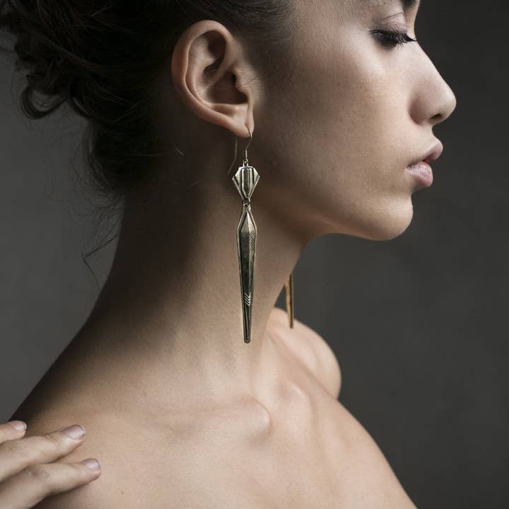 Jan Hilmer + Sparrow - Venta al por mayor Pendientes colgantes - pendientes deco spire