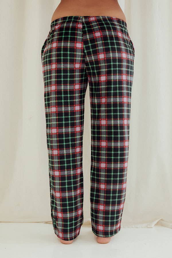 Best Underwear Line – Engroshandel Pyjamasunderdel - Dame – Youmita Lady Plaid Fleecebukser6