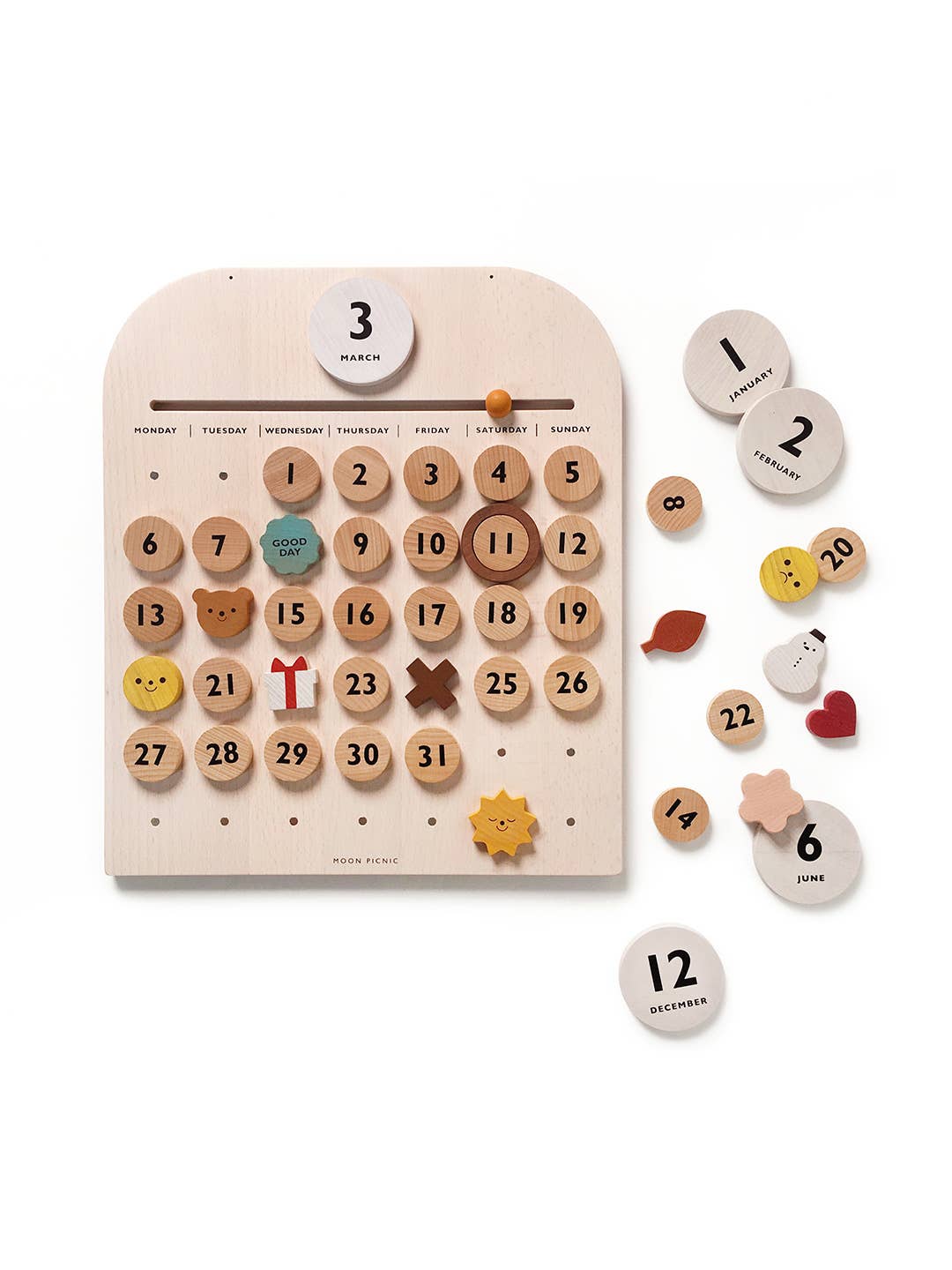 Living Refinery – wholesale Kalender - Barn och baby – Moon Picnic - Mitt eviga kalender6