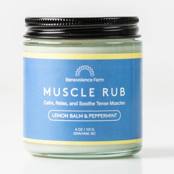 Muscle Rub for wholesale by Benevolence Farm