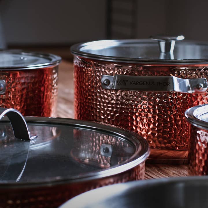 Vargen & Thor - Wholesale Cooking Pot - MIRANDA Pot – 4 L, Genuine Copper (MJÖLNER Collection)4