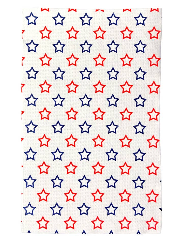 Star Spangled Banner: Single-Sided Hand Towel for wholesale by Crae.Home