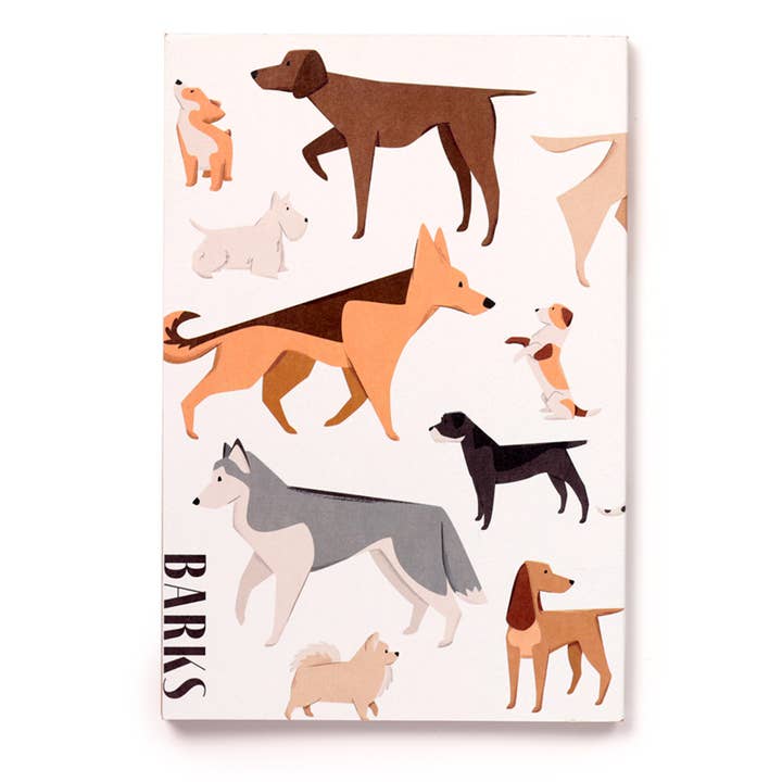 Puckator Ltd - Wholesale Notebook - Barks Dog Recycled Paper A5 Lined Notebook2