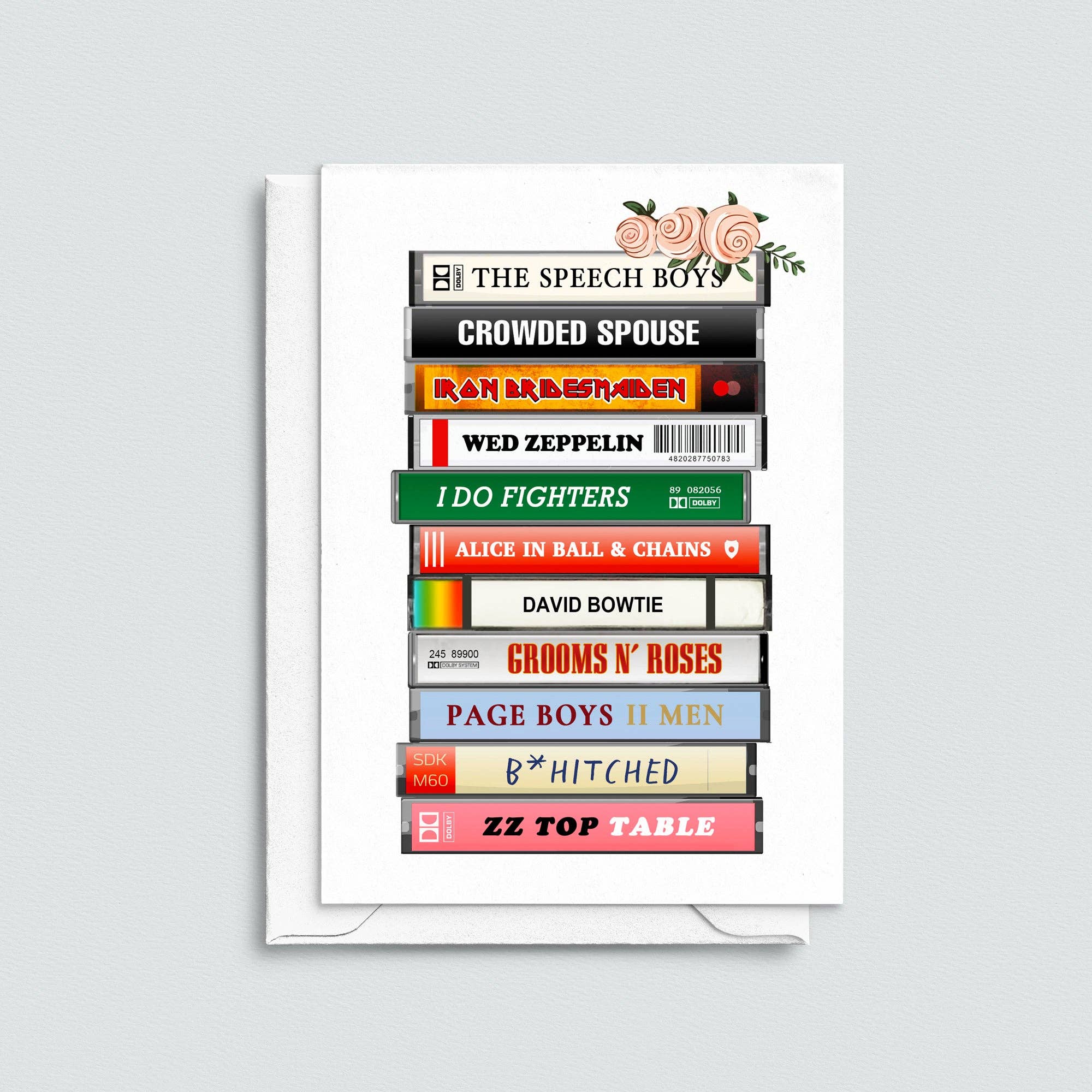 Of Life & Lemons – wholesale Wedding card – Funny Music Themed Wedding Card3