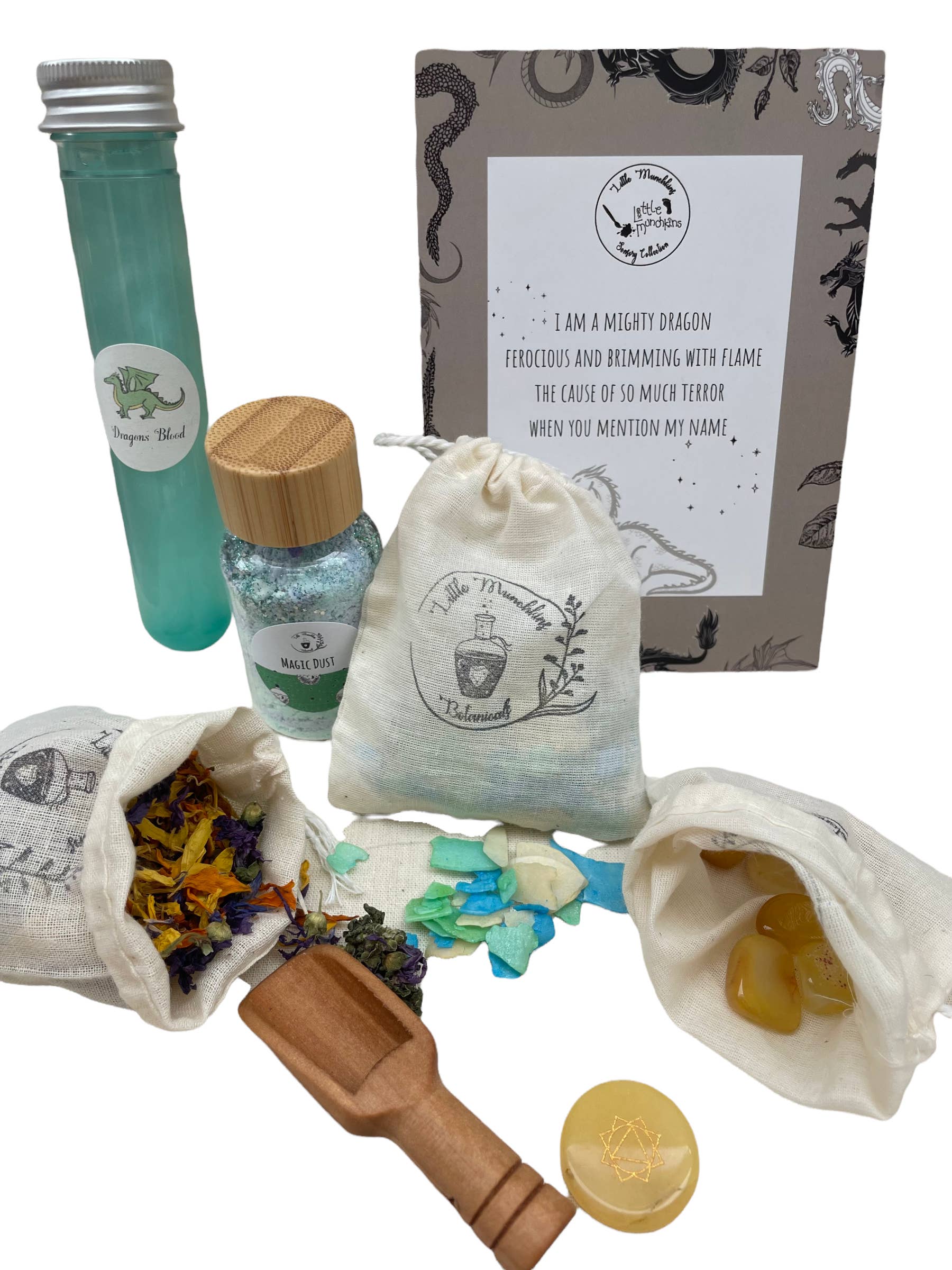 Little Munchkins Playdough - Wholesale DIY craft kit – Child - Dragon Scales Potion Kit