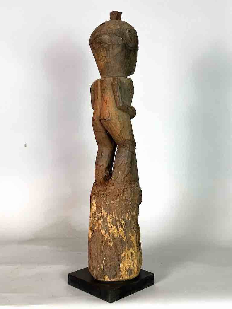 The Niger Bend - Venta al por mayor Escultura - Estatua de fetiche de fertilidad del pene articulado masculino con fuente vintage |18