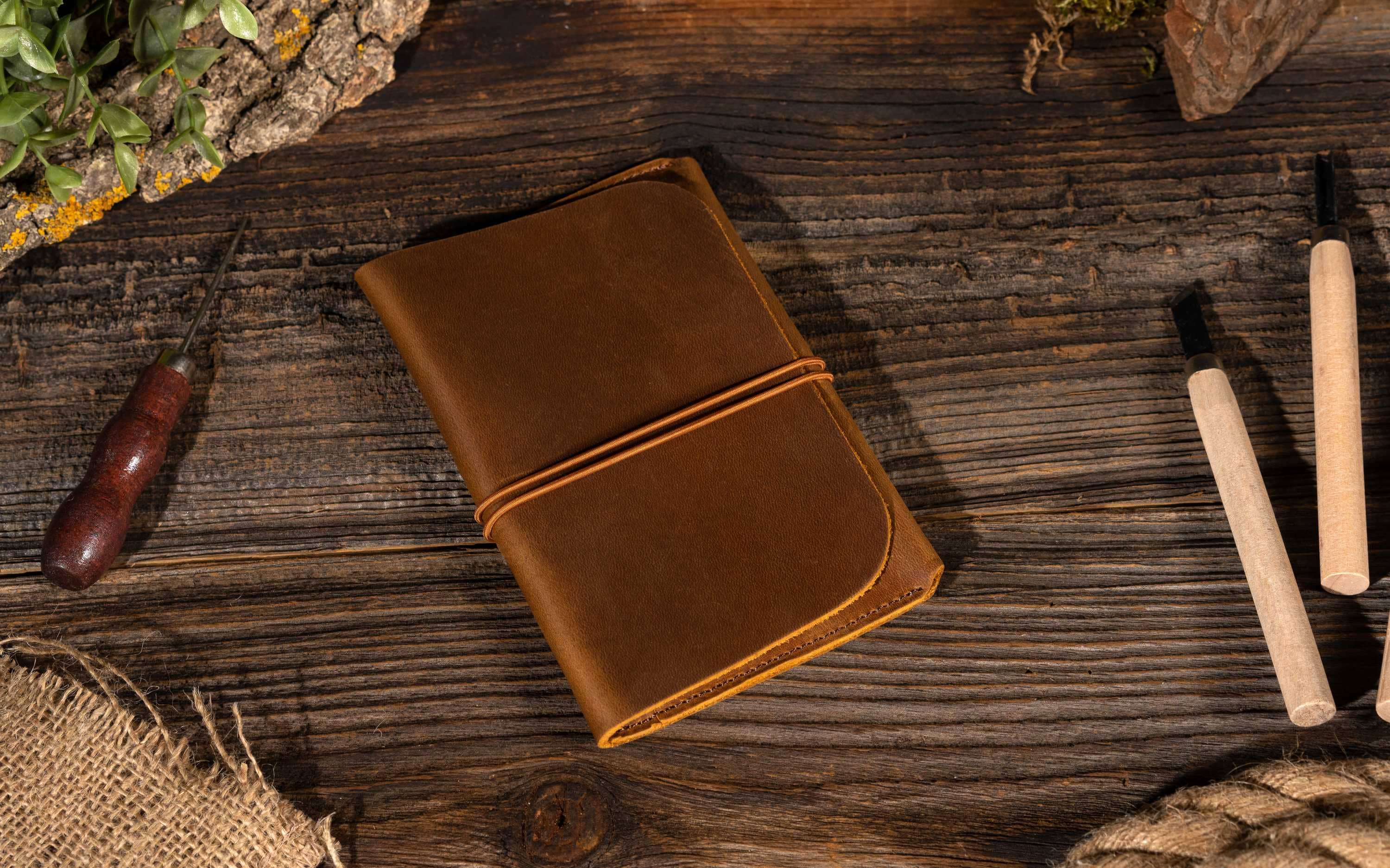 American Leather Goods - Wholesale Passport Case - Unisex - Passport Cover, Genuine Leather Passport Holder With Strap1