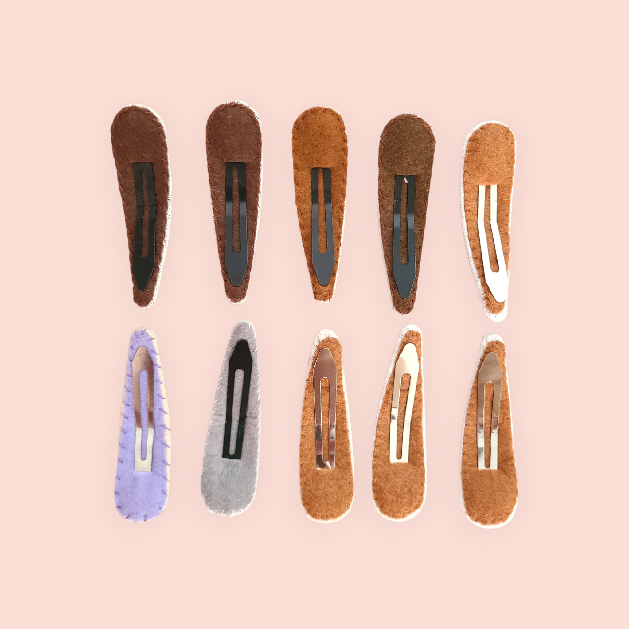 Olala Mia - Wholesale Hair Clip - Women's - Hand embroidered hairclip , floral hair clip2