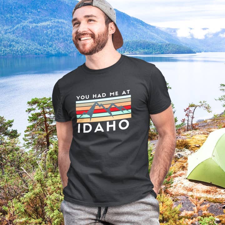 You Had Me At Idaho Unisex Tee for wholesale by 208 Supply Co