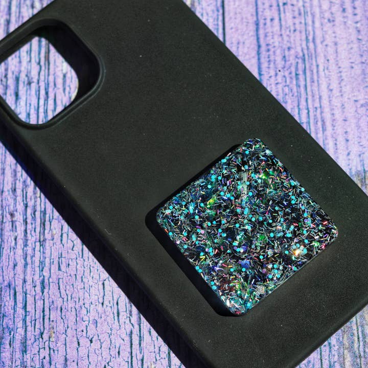 Lucky Luna – wholesale Spiritual stone/crystal – Handmade Orgonite EMF Protection Cell Phone Sticker