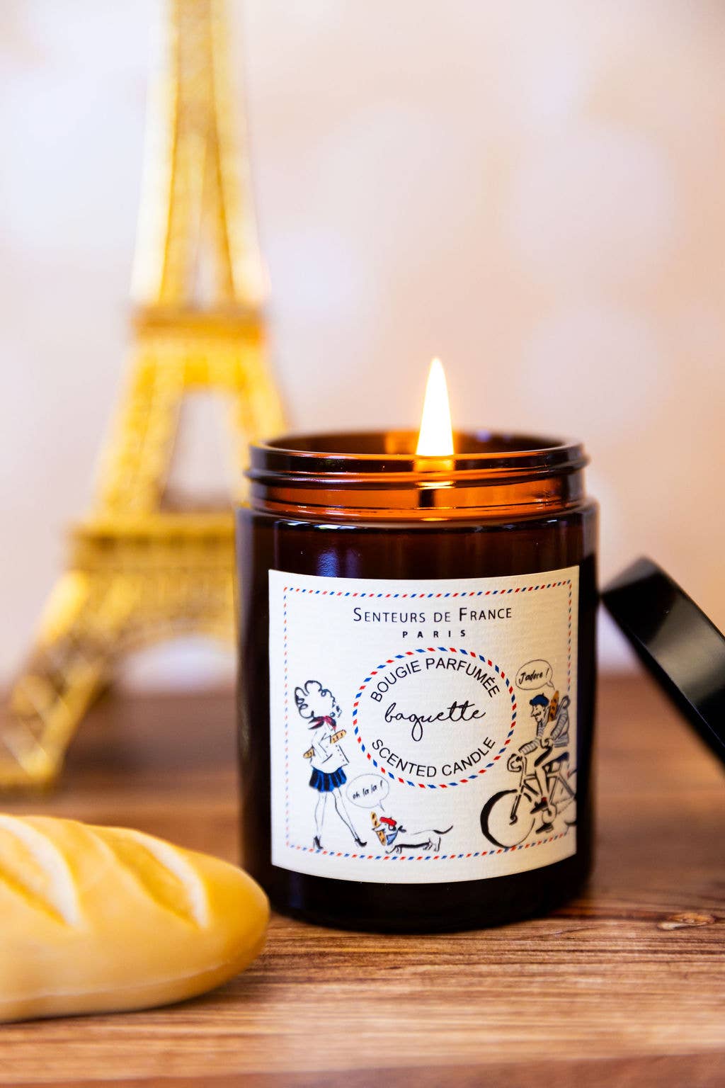 Senteurs De France - Wholesale Bar Soap - The "baguette" candle1