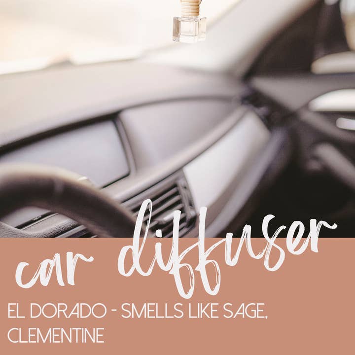 Diffuseur de voiture - Diffuseur de voiture suspendu - EL DORADO - Sauge pour la vente par Skin Revival