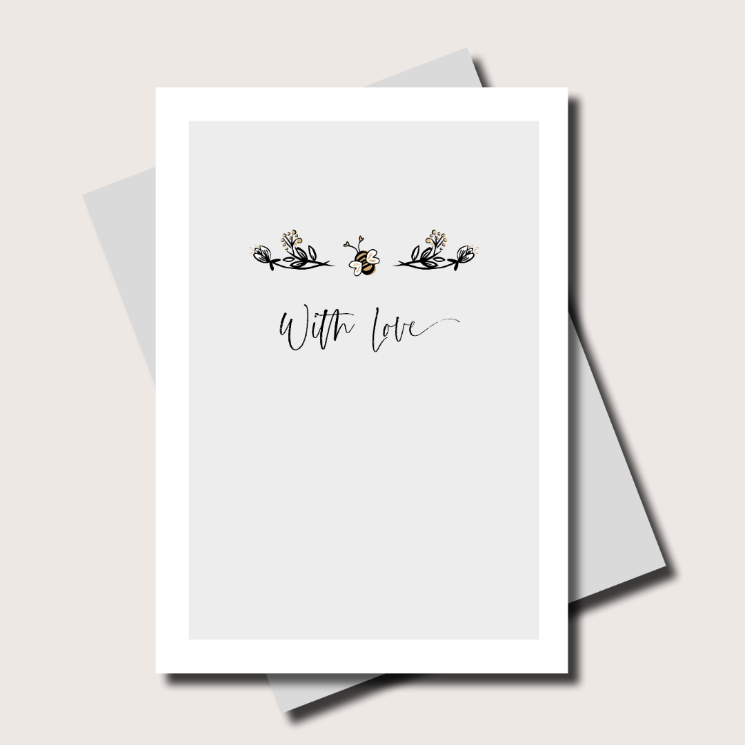 Marina B – wholesale Love card – Marina Bee With Love Greeting Card0
