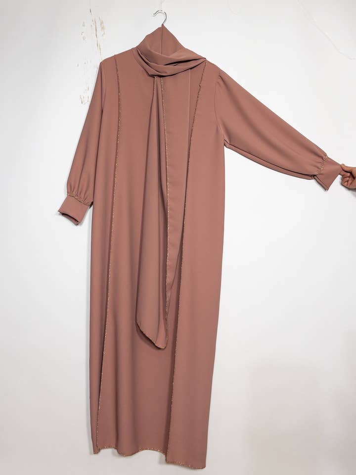 IDEAL OUTFIT - Wholesale Kaftan - Women's - Medina silk abaya ref:2369pk7