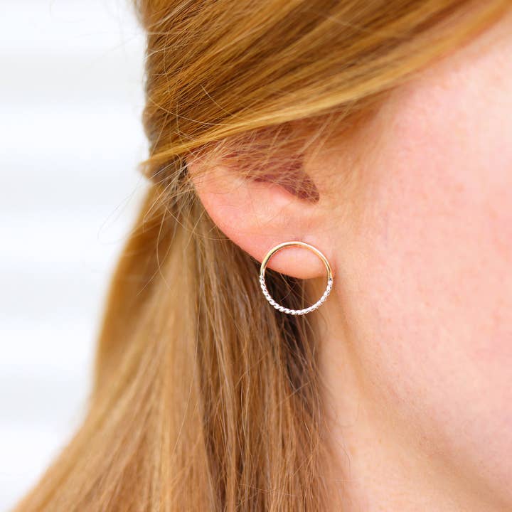 Blandade cirkelörhängen för wholesale av Sloane Jewelry Design