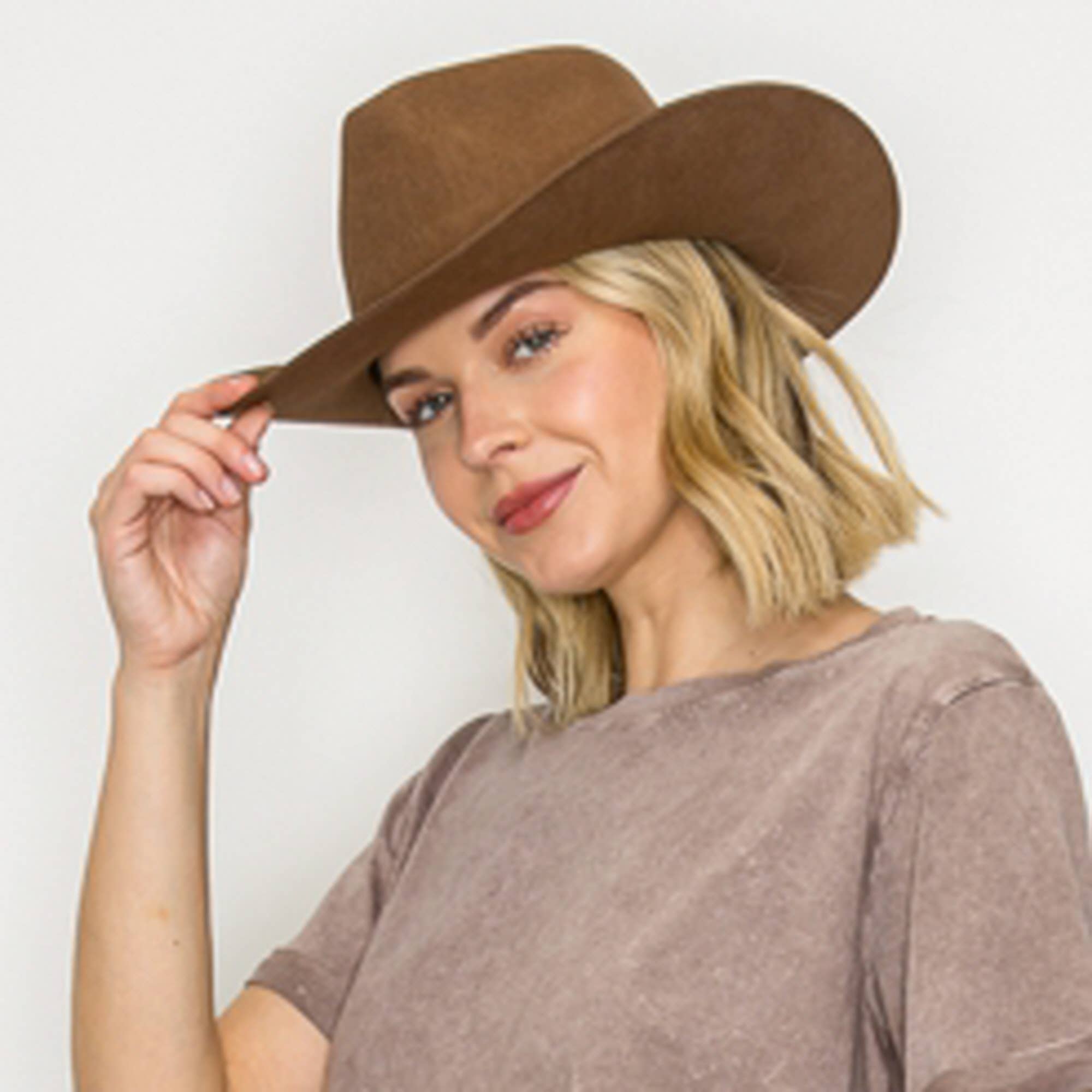 One and Only Accessories - Vente Accessoire pour chapeau – femme - Chapeau de cowboy haut de gamme en 100 % laine australienne 29