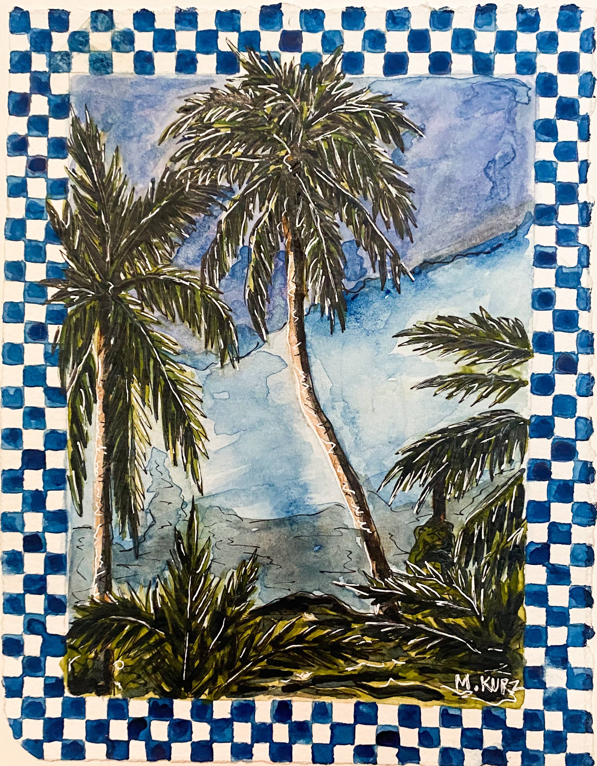 Makenzie Kurz Art - Wholesale Art Print - Found Paradise Print2