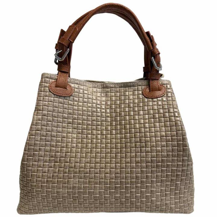 MODARNO - Wholesale Top Handle Bag - Women's - Modarno Women's Woven Print Handbag with Shoulder Strap10