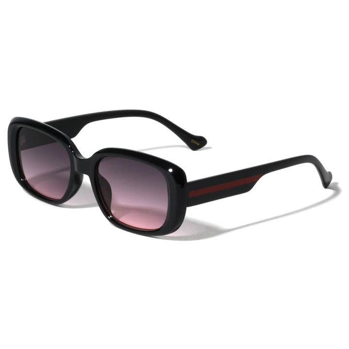 Sunrayzz Imports - Wholesale Sunglasses - Women's - Duo-Tone Color Line Temple Sunglasses p10362