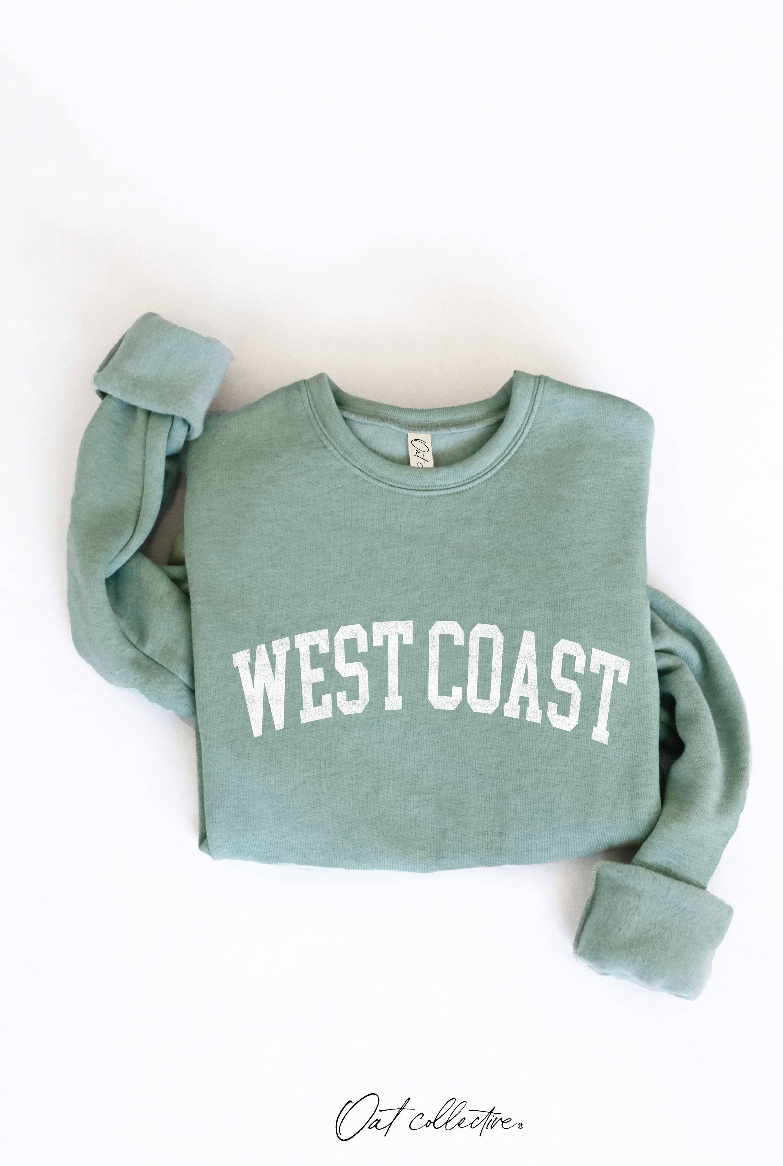 OAT COLLECTIVE – wholesale Graphic sweatshirt – Women’s – WEST COAST Graphic Sweatshirt10