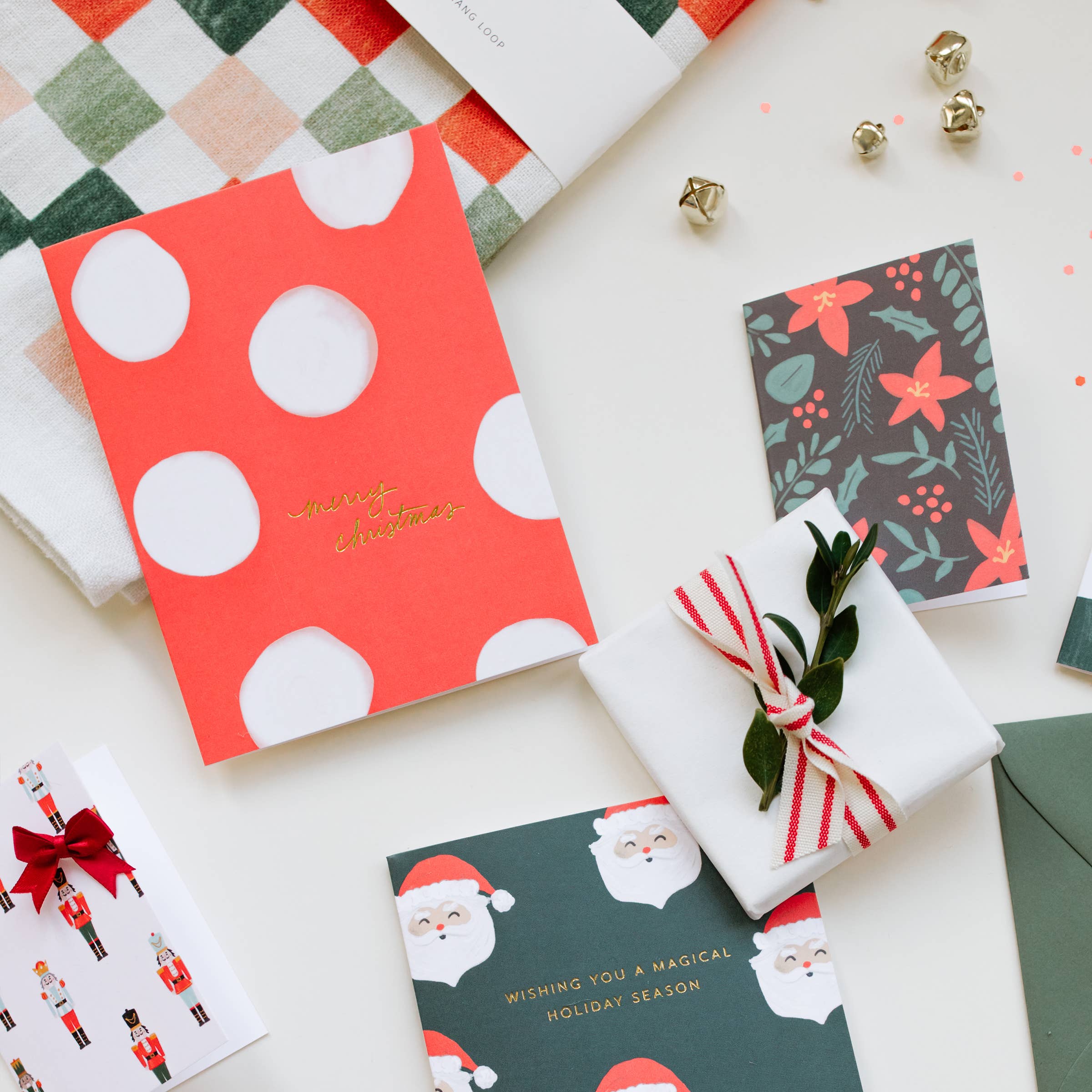 Ramona & Ruth – wholesale Julkort – God Jul Spots Card2