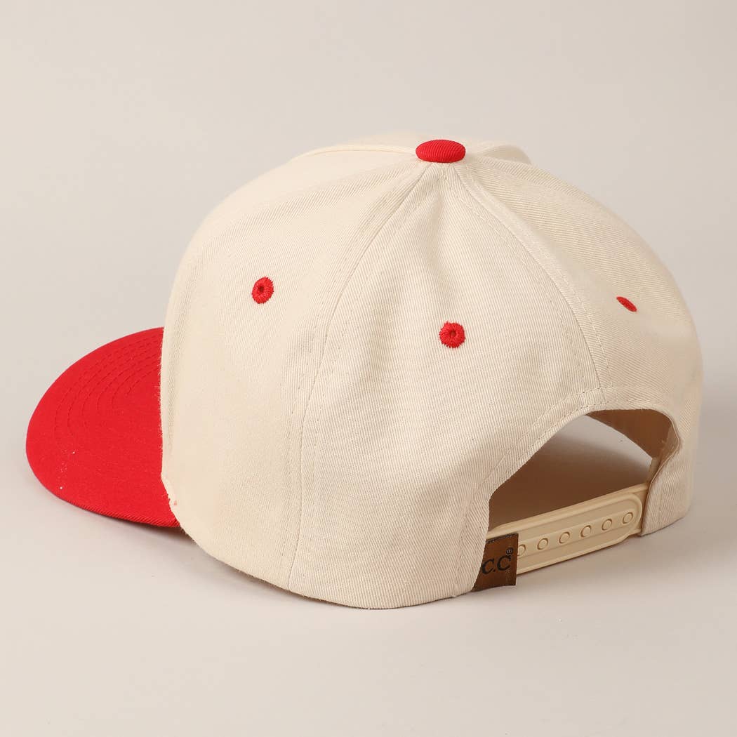 Fashion City - Wholesale Baseball Cap - Unisex - God Bless America Embroidered Two-Tone Canvas Cap11