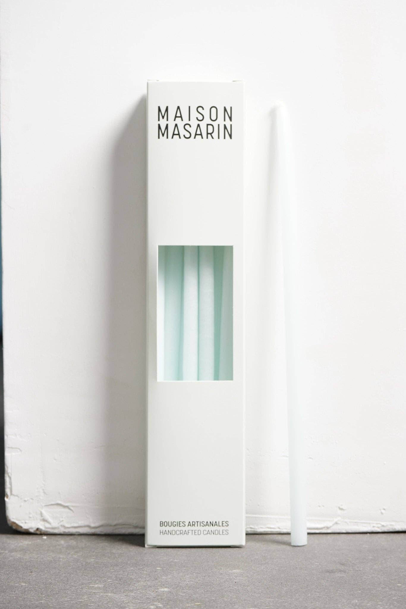 Maison Masarin – Vela/castiçal cónico por atacado – Velas artesanais francesas de florista - pacote com 104