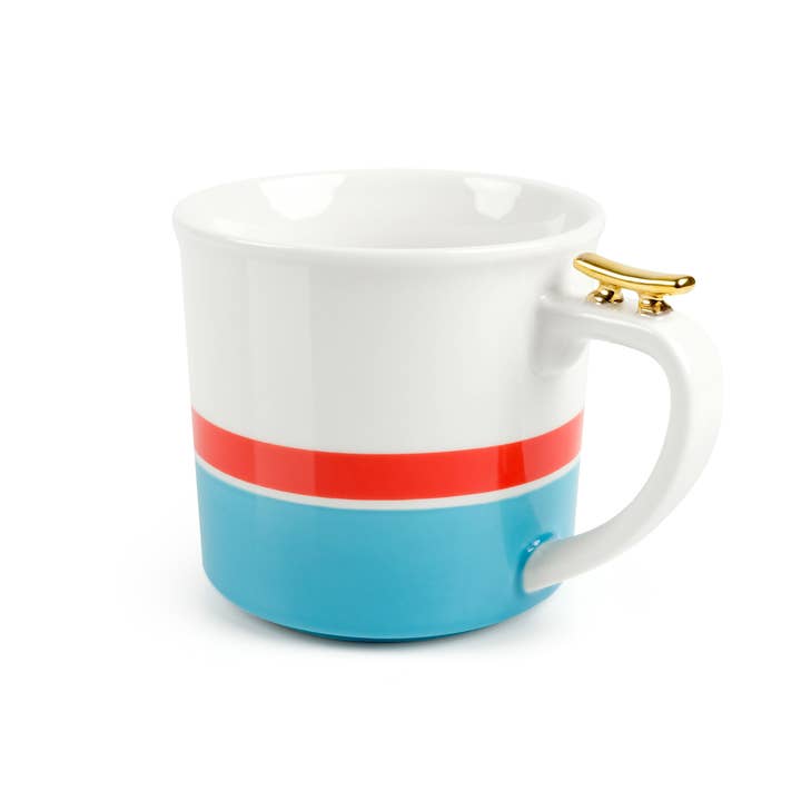 Fred & Friends - Wholesale Coffee Mug - HIGH TIED Tea Mug - 12oz Ceramic Mug with Nautical Design4