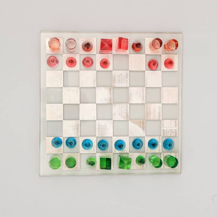 TrenDec - Wholesale Board Game - Chess Set | Acrylic Chess Game Set,4