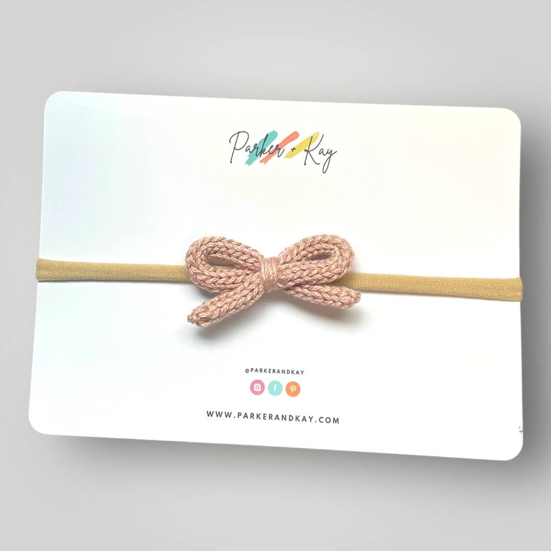 Parker and Kay Collective - Wholesale Hair Bow - Kids - Crocheted Hair Bows12