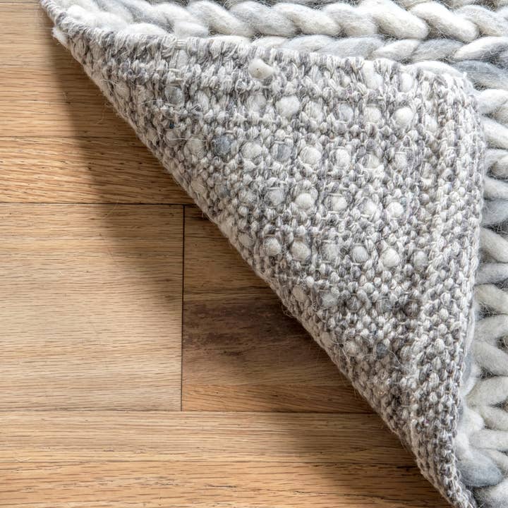 nuLOOM - Wholesale Area Rug - Hand Woven Chunky Woolen Cable Area Rug35