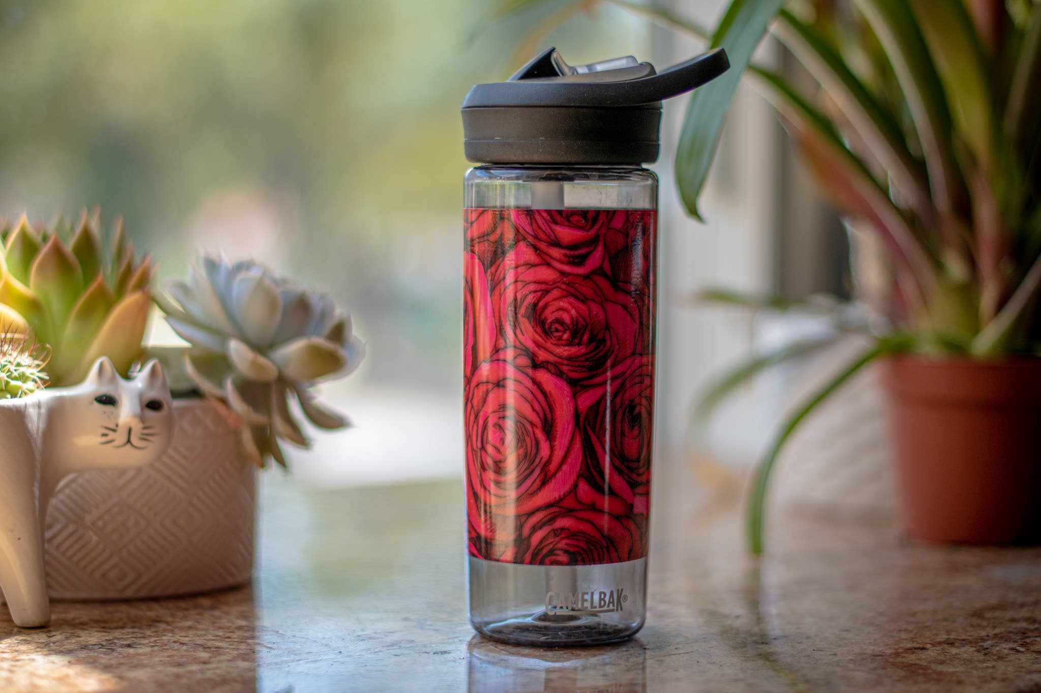 Charcoal Rose Top CamelBak Eddy® Water Bottle, 20oz for wholesale on Faire