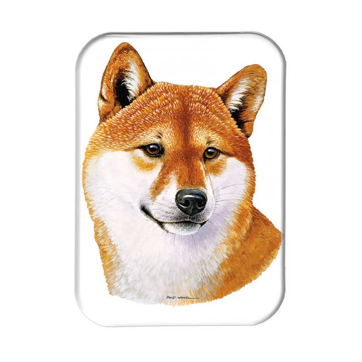 Airstrike - Wholesale Magnet - "Shiba Inu" - 2.5" X 3.5" Rectangle Fridge Magnets0