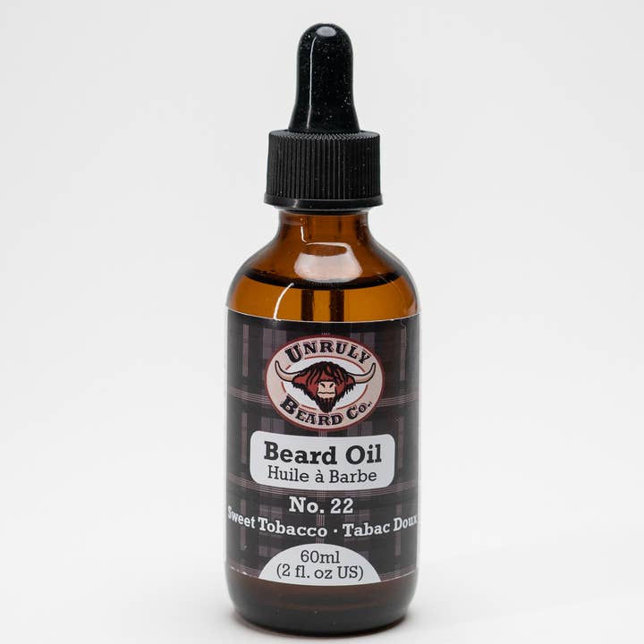 Unruly Beard Co - Wholesale Beard Styling Product - Beard Oil - No. 22 Sweet Tobacco1