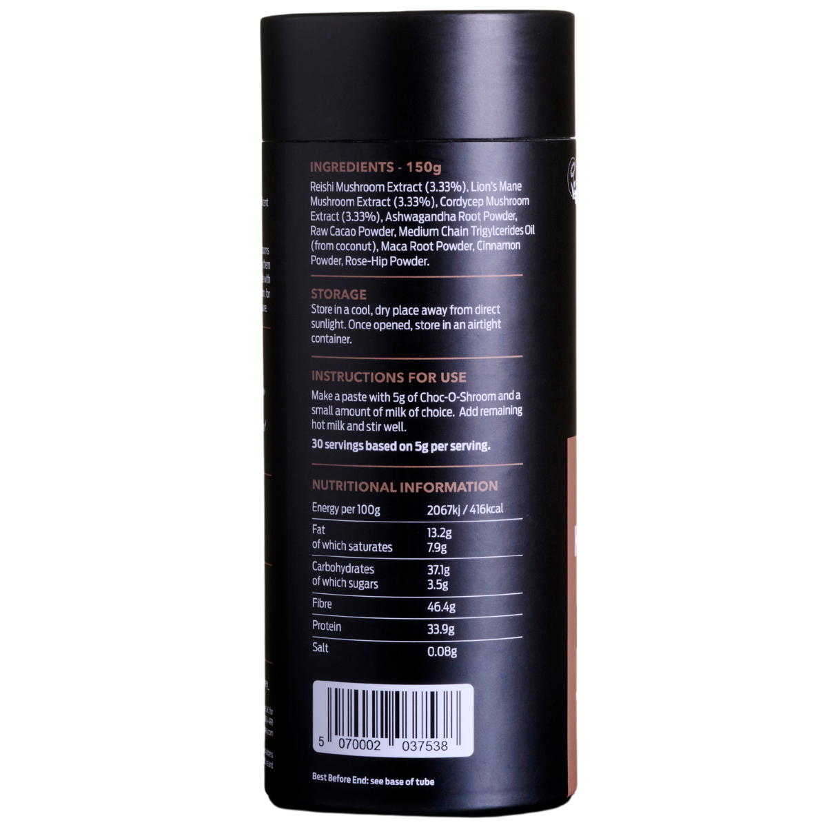 QuirkyMonkey – wholesale Ground coffee – Quirky Monkey Reishi Mushroom Coffee Fusion 150g (Royal Reis1