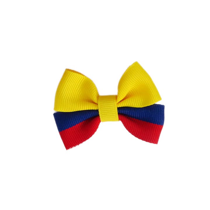 QXP Shop - Venta al por mayor Lazo para el pelo - Mujer - Lazo de pelo bandera de Colombia