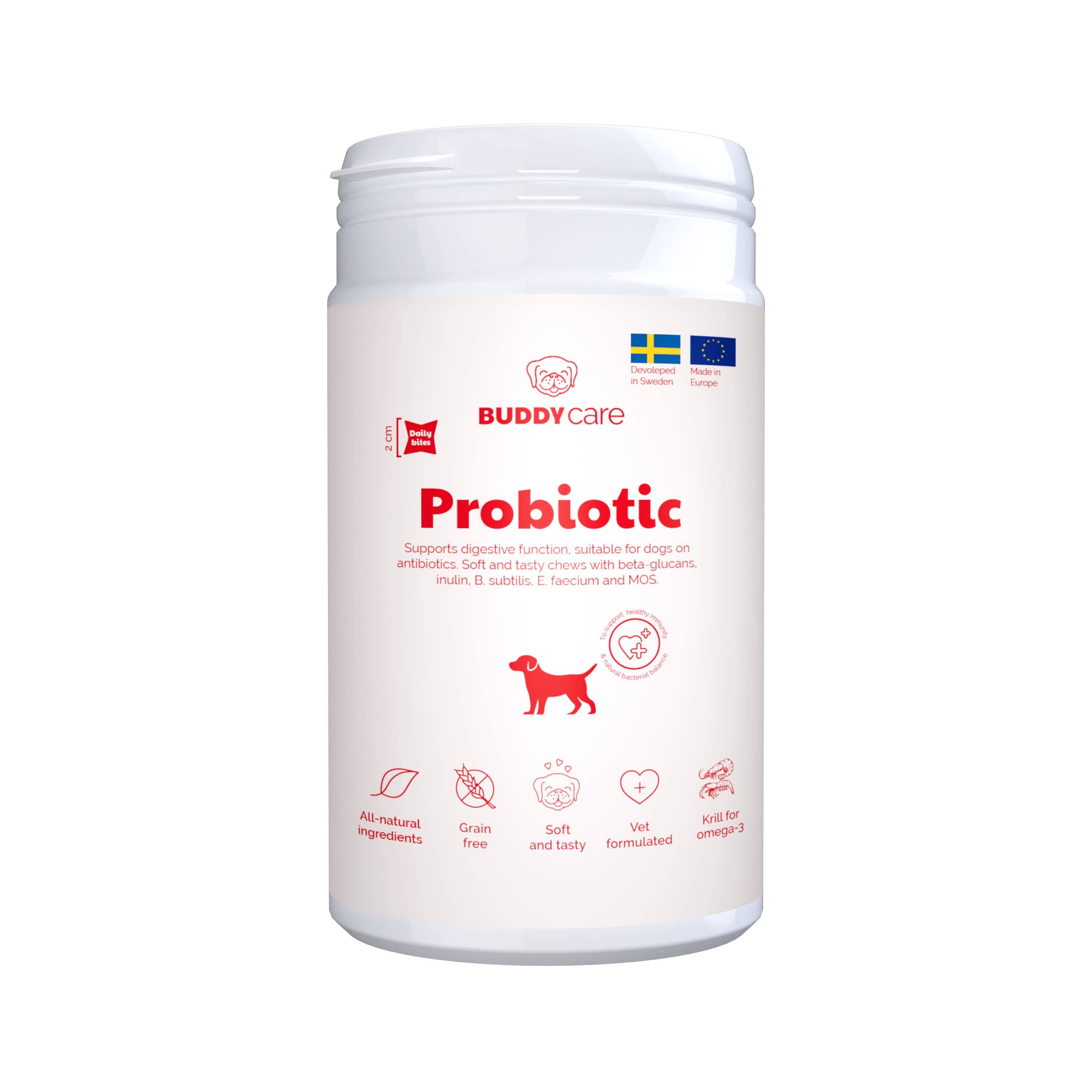 Finest Petfoods - Wholesale Pet Supplement - Dog - Buddy Care Probiotic 150 gr.