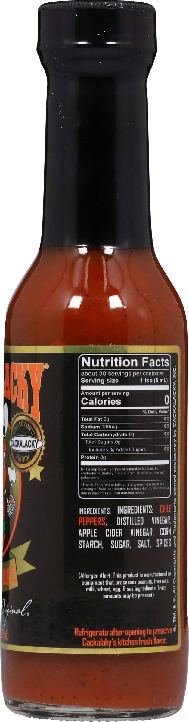 Cackalacky® - Vente Sauces piquantes - Cackalacky® Sauce au Poivre Jack (Étiquette Édition Collector)3