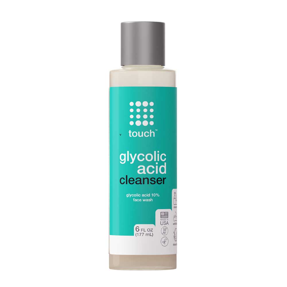 Touch Skin Care - Vente Nettoyants pour le visage - Nettoyant pour le visage à 10 % d'acide glycolique (177 ml)0