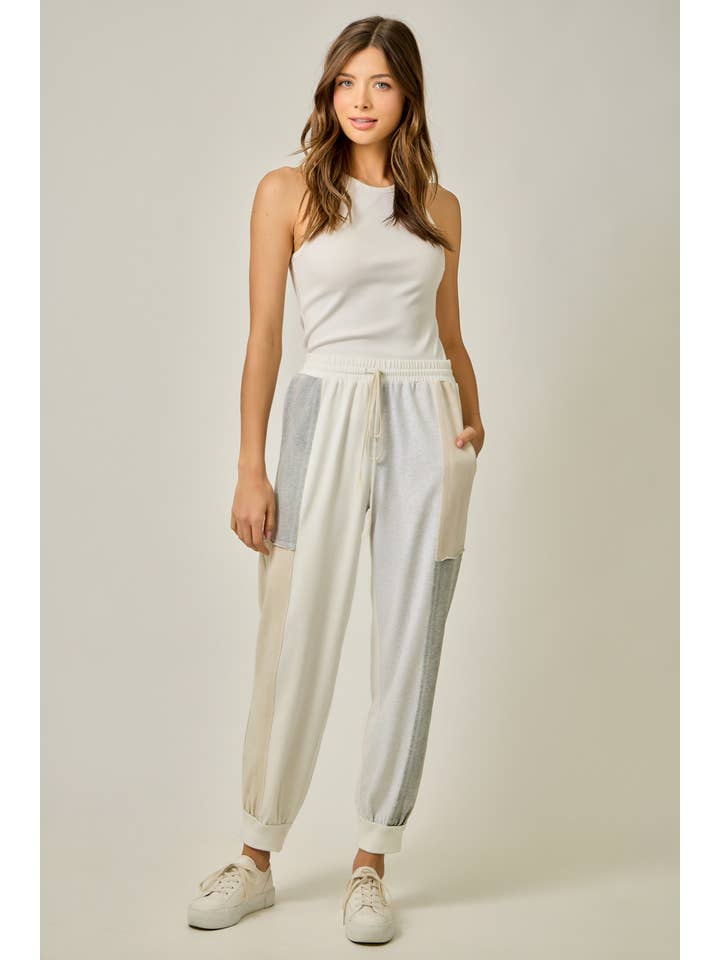 Mystree - Wholesale Pants - Women's - 61539 Color Blocked Track Pants7