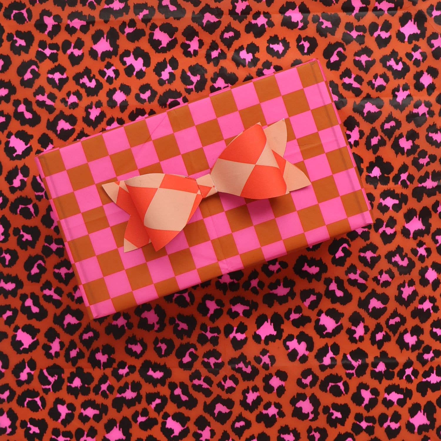 Petra Boase Ltd (US Duties Paid) - Wholesale Tissue Paper - Luxury Tissue Paper Gift Wrap | Leopard | Ginger/Pink7